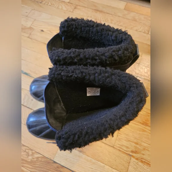 Sorel 1964 PAC Nylon Waterproof Snow Boots in Navy, Black | Mens Size 10 - Picture 9 of 16